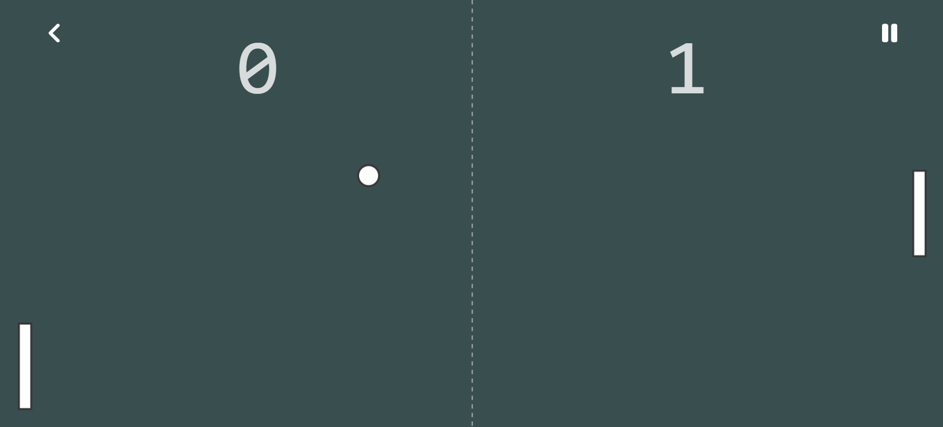 Photo of Pong Gameplay